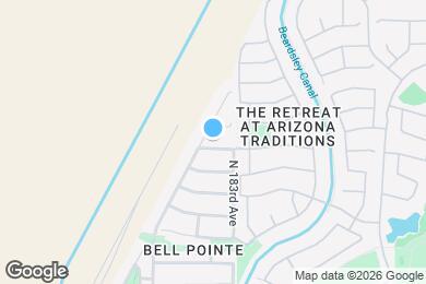 Map image of the property - 18374 W Weatherby Dr