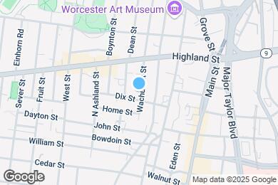 Map image of the property - 15 Wachusett St