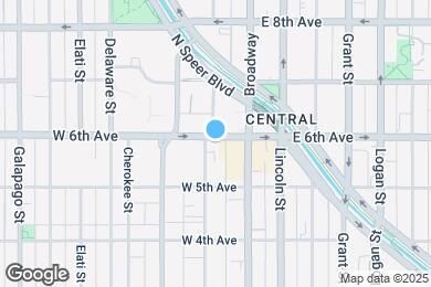 Map image of the property - 70 W 6th Ave