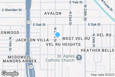 Map image of the property - 2201 N 22nd St