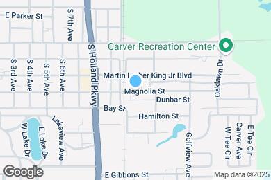 Map image of the property - 1742 Magnolia St
