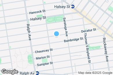 Map image of the property - 596 Decatur St