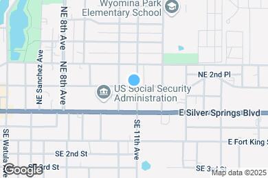 Map image of the property - 114 NE 11th Ave