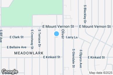 Map image of the property - 2036 S Dellrose Ave