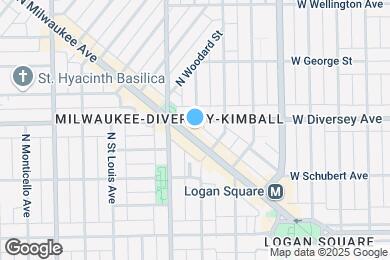 Map image of the property - 2777 N Milwaukee Ave