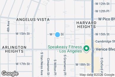 Map image of the property - 1514 S Wilton Pl