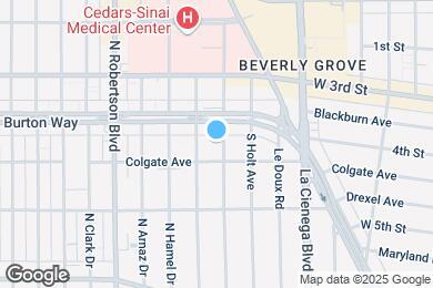 Map image of the property - 423 S Sherbourne Dr