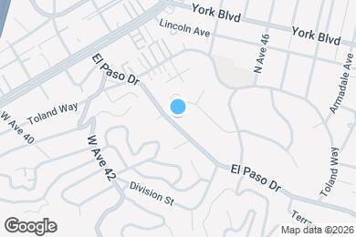 Map image of the property - 1332 El Paso Dr