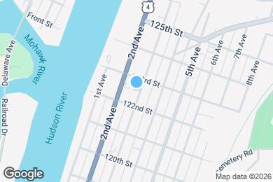 Map image of the property - 807 3rd Ave