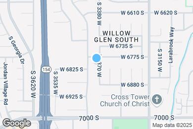 Map image of the property - 6804 S 3370 W
