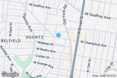 Map image of the property - 1520 W Champlost Ave