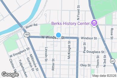 Map image of the property - 848 Weiser St