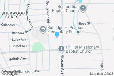 Map image of the property - 9420 Gibson Ave