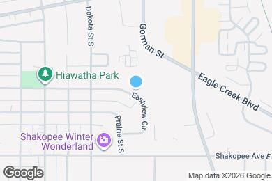 Map image of the property - 1027 Eastview Cir