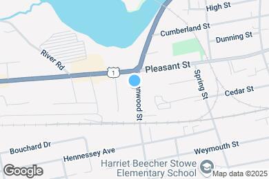 Map image of the property - 8 Stanwood St