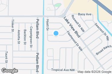 Map image of the property - 1249 Joplin Ave NW