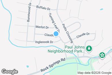 Map image of the property - 5013 Claude Dr