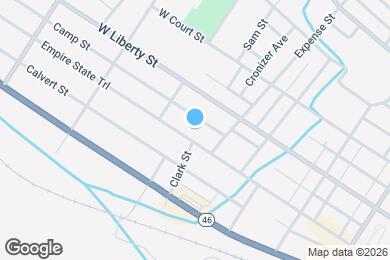 Map image of the property - 700 W Dominick St