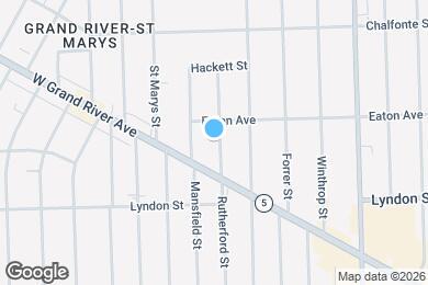 Map image of the property - 14669 Rutherford St