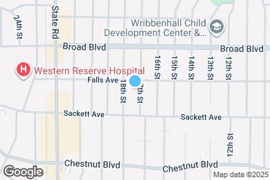 Map image of the property - 1872 17th St
