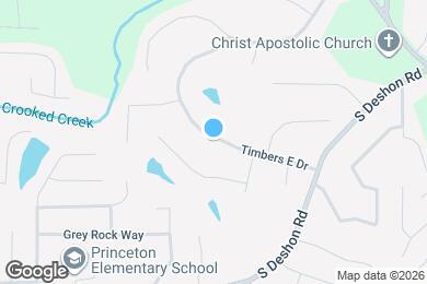 Map image of the property - 6843 Timbers E Dr