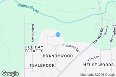 Map image of the property - 5708 Brandycrest Dr