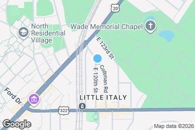 Map image of the property - 1893 E 120th St