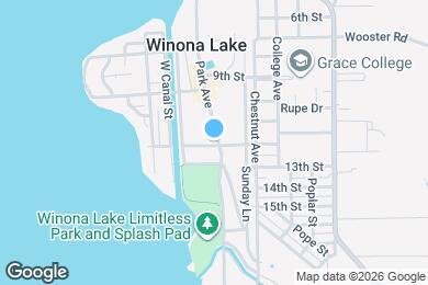 Map image of the property - 1112 Park Ave