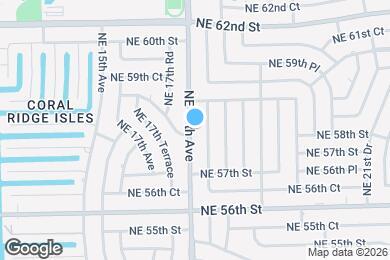 Map image of the property - 5770 NE 18th Ave