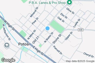Map image of the property - 104 Laurel St