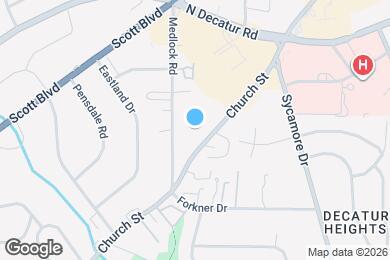 Map image of the property - 1400 Church St