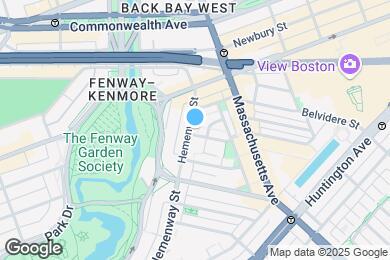 Map image of the property - 38 Hemenway St