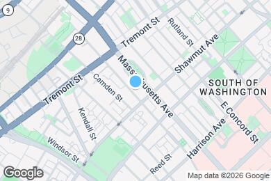 Map image of the property - Room in Shared 3 bed/1 bath home in South End