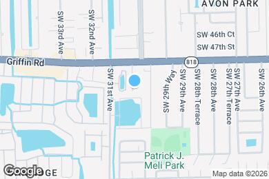 Map image of the property - 4964 SW 30th Ter