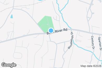 Map image of the property - 103 Woodwinds W Dr