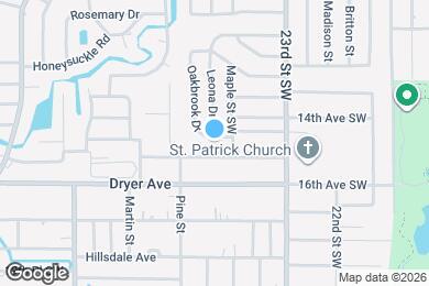 Map image of the property - 2642 Oakbrook Dr
