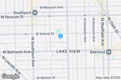 Map image of the property - 1224 W Melrose St