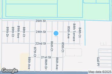 Map image of the property - 2305 86th Ave