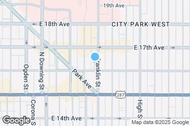 Map image of the property - 1619 N Franklin St