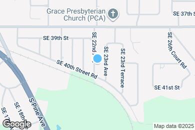 Map image of the property - 4151 SE 22nd Ave