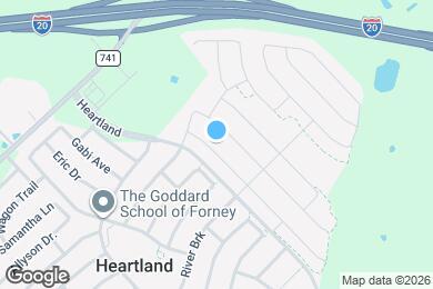 Map image of the property - 3033 Glazner Dr