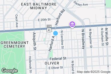 Map image of the property - 1812 N Spring St