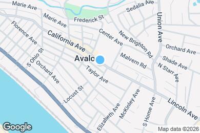 Map image of the property - 730 California Ave