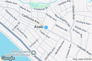 Map image of the property - 730 California Ave