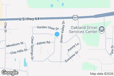 Map image of the property - 55 Mossy Springs Dr