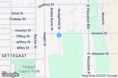 Map image of the property - 6013 Wedgefield St