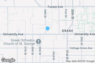 Map image of the property - 1211 34th St