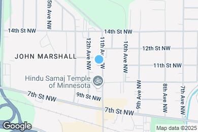 Map image of the property - 1107 11th Ave NW