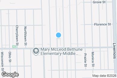 Map image of the property - This beautifully updated 4-bedroom, 2-bath single-family home is ready for move-in!