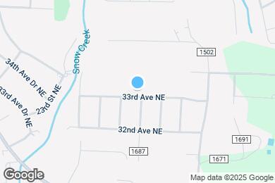 Map image of the property - 2569 33rd Ave NE